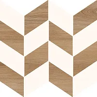 Декор Love You Navy A сатиновая белый мат, 29x29 11 мм, арт. O-LYN-WIE052