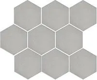 Керамогранит Тюрен серый, полотно 37х31 из 9 частей, 37x31, арт. SG1003N