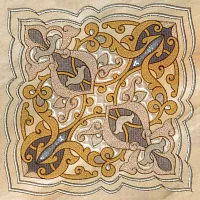 Вставка ANTARES глянц, 10x10, арт. 754463