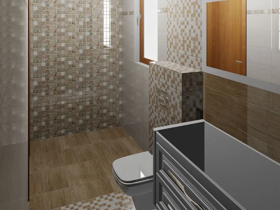 Готовый интерьер к коллекции Ceramica Classic Kiparis