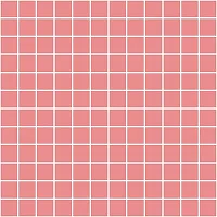 Мозаика Темари темно-розовый матовый мат, 29,8x29,8, арт. 20061