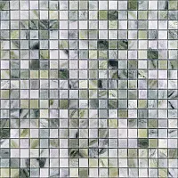 Мозаика Onice Verde oliva POL 15x15x7 полир, 30,5x30,5 7 мм