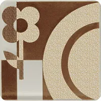 Декор Toccata Brown A, 10x10