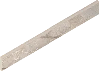 Плинтус Стелларис Элегант Сильвер мат 7,2x60 9 мм арт. 610130007453