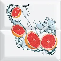 Панно Биселадо ФРУКТЫ (панно-2 шт.) 325503 глянц, 19,8x19,8