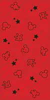 Плитка Disney Hands Friends R3060 Red глянц, 30x60, арт. 0R07