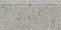 Ступень Чеппо ди Гре серый обрезной мат 30x60 9 мм арт. DD606020R\GR