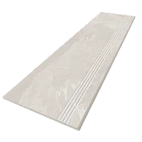 Ступень White Steptrade TE00 с насечками мат 30x120 арт. 39687