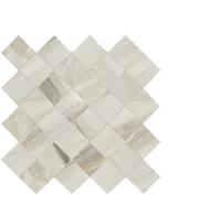 Мозаика Флоренция белый мат, 27x27 8 мм, арт. 610110000539
