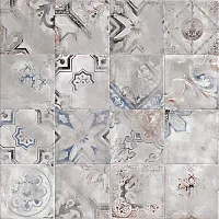 Керамогранит Play Reused Mix Grey мат, 20x20 8 мм