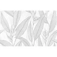 Плитка Эдем белый низ 02 глянц 25x40 8 мм арт. 010100001550