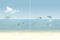 Панно Mauritius P4-2D138 из 4-х шт глянц, 40x60