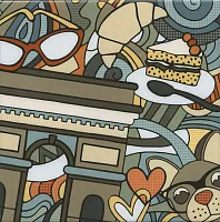 Декор Дефанс, 20x20 6,9 мм, арт. STG/A625/5009