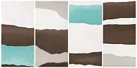 Вставка Dwell Turquoise Mix4, 20x40 0-0 мм, арт. 6DMU