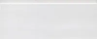 Плинтус Магнолия белый матовый обрезной мат, 12x30 13 мм, арт. FMF001R