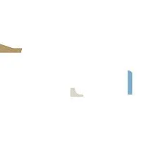 Плитка Сагано 1 белая мат 30x60 8,5 мм