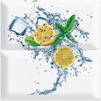 Панно Биселадо ФРУКТЫ (панно-2 шт.) 325502 глянц, 19,8x19,8