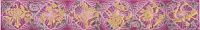 Бордюр Listelo Elegance Malva глянц, 6x40