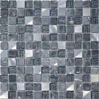 Мозаика Black Velvet 23x23x4, 29,8x29,8 4 мм