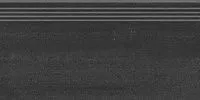 Ступень Про Дабл черный обрезной мат, 30x60 9 мм, арт. DD200820R\GR