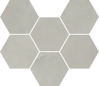 Мозаика Континуум Сильвер Гексагон мат 25x29 9 мм арт. 620110000188