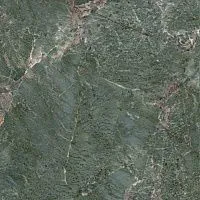 Керамогранит Эвора зеленый лаппатированный обрезной лап, 60x60 11 мм, арт. SG648002R