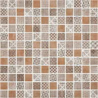 Мозаика Born Brown Коричневый, 31,7x31,7 4 мм