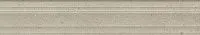 Бордюр Монсеррат бежевый светлый матовый обрезной мат, 7,3x40 27 мм, арт. BLF006R