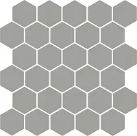 Керамогранит Агуста серый светлый натуральный из 30 част мат, 29,7x29,8 6,9 мм, арт. 63002