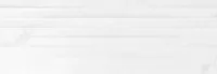 Плитка Elegance рельеф полосы белый глянц, 25x75 10 мм, арт. EGU052D