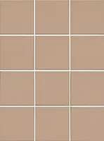 Керамогранит Агуста оранжевый матовый 30x40 из 12 частей мат, 30x40 7 мм, арт. 1337