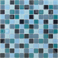 Мозаика Delphinium 23x23x4 ПУ полир, 29,8x29,8 4 мм