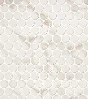 Мозаика R D Calacatta Round Gres Mos, 29,5x32,5, арт. fNJB