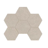 Мозаика Beige Mosaic LN01 Hexagon мат 25x28,5 арт. 37108