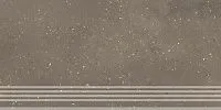 Ступень Пунтум коричневый обрезной мат 30x60 8 мм арт. KM6060G1221R8GRF