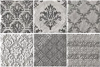 Декор Biarritz Inserto Aloha Cendre S/6, 10x10