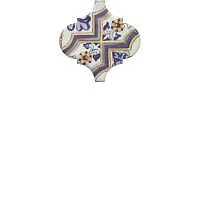 Декор Арабески Майолика орнамент глянц, 6,5x6,5 7 мм, арт. OP/A161/65000