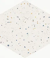 Керамогранит Terrazzo White Colours мат, 32x36,8