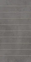 Декор чипсет Мирабо серый тёмный матовый обрезной мат, 30x60 9 мм, арт. OS/C318/11262R