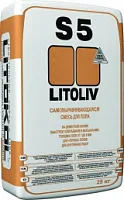 LITOLIV S5 розово-серый. Самовыравнивающиеся смеси (25 кг.)