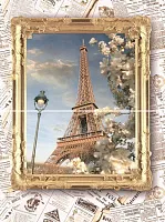 Панно Newspapers P2-2D130 из 2-х шт глянц, 40x30