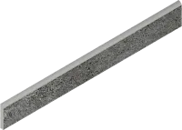 Плинтус Магма Графит мат 7,2x60 9 мм арт. 610130001624