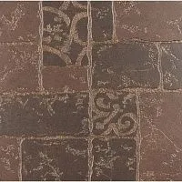 Керамогранит Бастион 4 коричневый мат 40x40 7 мм
