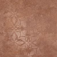 Керамогранит Хадду красный декорированный мат 40,2x40,2 8 мм арт. KM4040G0071N