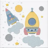 Декор Бон Вояж "Ракета" мат, 20x20 6,9 мм, арт. VT/A373/5009