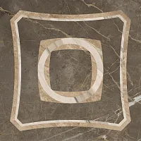 Вставка Портофино серый Интарсио лап, 45x45 8 мм, арт. 610080000213