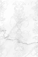 Декор Oriental вставка белая глянц, 45x30, арт. (OE2N051)