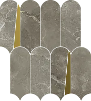 Мозаика Стелларис Тусканиа Грэй Элегант полир 32,5x36,1 9 мм арт. 620110000234