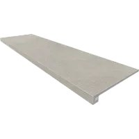 Ступень Grey Steptrade MM02 Комплект прямоугол бортик без насечек + Подступенок мат 33x120 арт. 69374