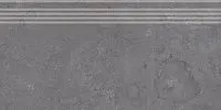 Ступень Про Лаймстоун серый темный натуральный обрезной мат, 30x60 9 мм, арт. DD205120R\GR